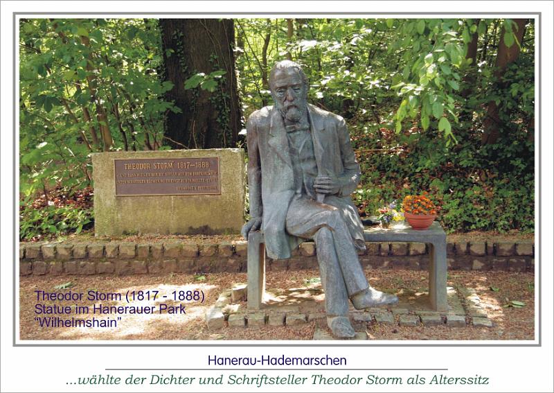 Postkartengalerie/HADEMARSCHEN/1122 Hademarschen Theodor Storm